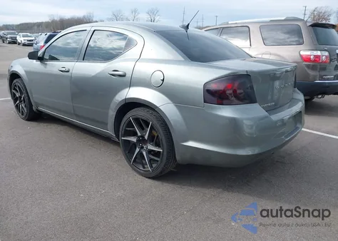 2012 Dodge Avenger Sxt z USA, uszkodzony, nr VIN 1C3CDZCB6CN221150